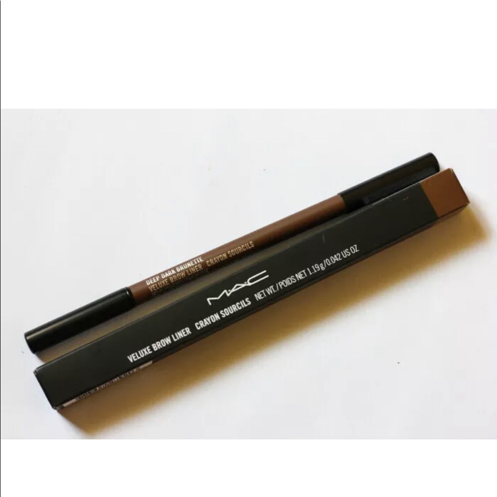 MAC Veluxe Brow Liner Deep Dark Brunette NIB
